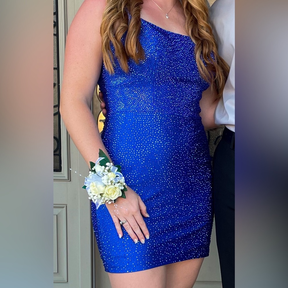 Amarra Homecoming Dress Royal Blue